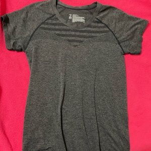 Charcoal Zella Fitted Athletic Top
